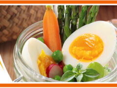 Brouillade d’œufs à l’espagnole.