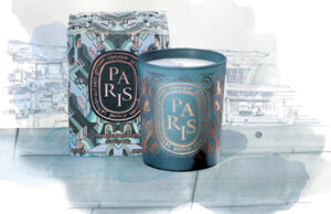 Diptyque déclare sa flamme à Paris et la met à l’honneur avec sa nouvelle bougie.