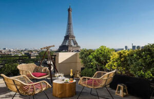 KRUG : LE BAR À CIEL OUVERT AU SHANGRI-LA HOTEL, PARIS