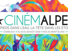 Cinémalpes, le cinéma les pieds dans l’eau face au Mont-Blanc.