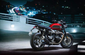 La Triumph 1200 Speed Twin, un petit bijou.