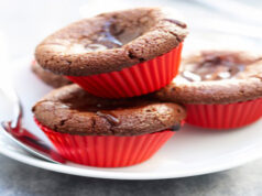 Fondant au chocolat de Cyril Lignac.