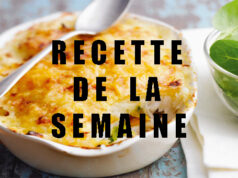 Gratin de poisson et légumes.