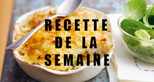 Gratin de poisson et légumes.