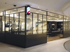 Aux Galeries Lafayette, le salon coiffeur- barbier imaginé par Alexandre de Paris.