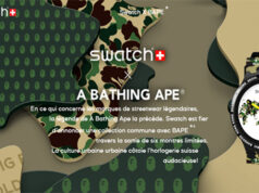 SWATCH ET BAPE® dévoilent leur collaboration exclusive .