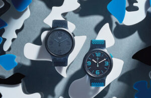 SWATCH : le BIG BOLD et le Bauhaus .