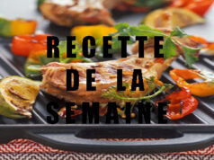 Côtelettes de porc au poivre vert, grillées à la plancha.