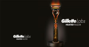 Gillette lance le premier Rasoir Chauffant en France.