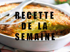 Hachis parmentier diététique.