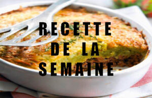 Hachis parmentier diététique.