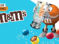 M&M’s sort pour la rentrée Caramel Salé.