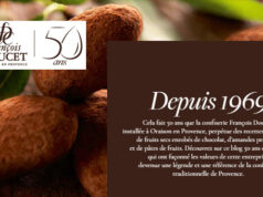 François Doucet Confiseur célèbre 50 ans de passion.