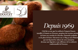 François Doucet Confiseur célèbre 50 ans de passion.