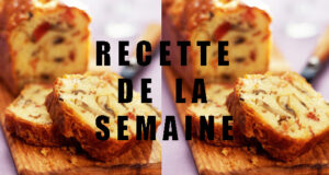 Cake champignons et jambon cru.