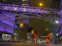ILLUMINATIONS FÉÉRIQUES ET PARADE AÉRIENNE POUR UN NOËL MAGIQUE À BEAUGRENELLE PARIS.