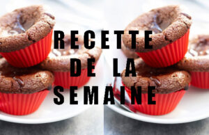 Fondant au chocolat de Cyril Lignac.