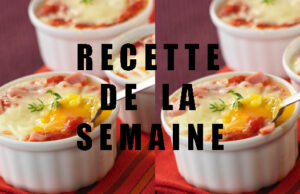 Oeufs cocotte au jambon