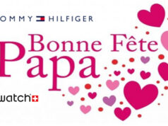 Tommy Hilfiger et Swatch , Papa, j’ai un cadeau pour toi .