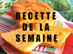 Cake à la rhubarbe.