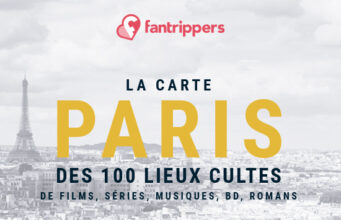 La carte Paris Fantrippers des 100 lieux cultes