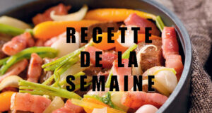 Cocotte de bœuf aux petits légumes et lardons