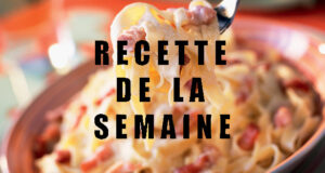 Tagliatelles à la carbonara