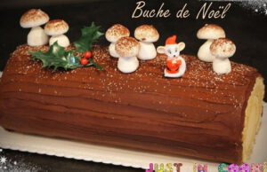 La Bûche de Noël, le dessert par excellence.