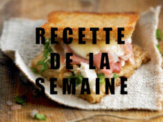 Croque-monsieur au jambon cru et au cantal