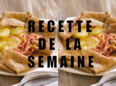 Galette savoyarde, pommes de terre, lardons et fromage à raclette