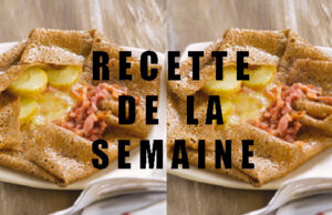 Galette savoyarde, pommes de terre, lardons et fromage à raclette