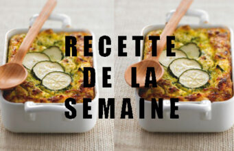 Le gratin revisité avec de la courgette et de la féta