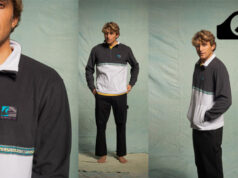 Quiksilver : nouvelle collection polaires recyclées et sweats en coton bio avec des colorants minéraux naturels