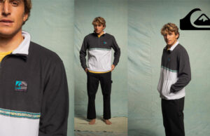 Quiksilver : nouvelle collection polaires recyclées et sweats en coton bio avec des colorants minéraux naturels