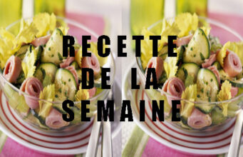 Salade de jambon et courgettes