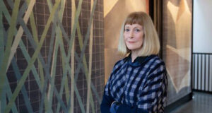 DEIRDRE DYSON – Tapis Off Cuts collection Paper & Stone