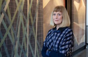 DEIRDRE DYSON – Tapis Off Cuts collection Paper & Stone