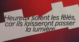 “Heureux soient les fêlés, car ils laisseront passer la lumière” d’Olivier Ratsi