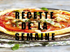 Tarte fine d’été tomate, thon et basilic