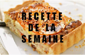 Tarte au thon et tomate