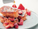 Pain perdu sans beurre aux fraises