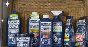 BRIOCHIN AVEC 2 NOUVEAUX PRODUITS EN POUDRE POUR LE LAVE-VAISSELLE ET LES WC, VOUS FACILITE LA VIE AVEC SES RECETTES D’ANTAN SANS POUDRE AUX YEUX !