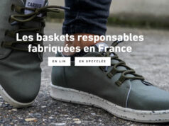 Caruus lance Gisèle, la première basket made in France et upcyclée à partir de jeans, de bleus de travail et de draps