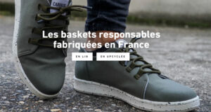 Caruus lance Gisèle, la première basket made in France et upcyclée à partir de jeans, de bleus de travail et de draps