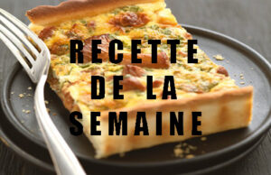 Quiche légère aux girolles