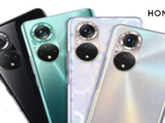 LE HONOR 50 SE PARE DE PAILLETTES POUR LES FÊTES