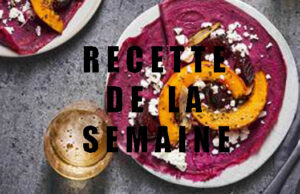 CRÊPES ROUGES BETTERAVE, BUTTERNUT, FETA