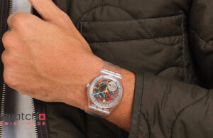 Swatch lance sa collection CLEAR