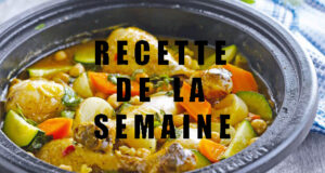 Tajine de poulet aux légumes