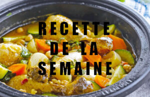 Tajine de poulet aux légumes